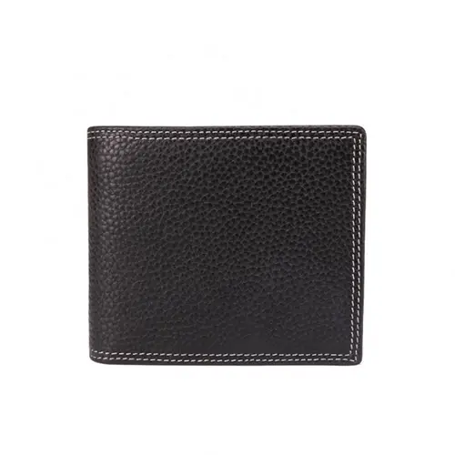  Sleek RFID Leather Wallet with Multi-Card Storage